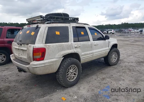 2002 Jeep Grand Cherokee Limited from USA, damaged, VIN 1J4GW58S72C303515